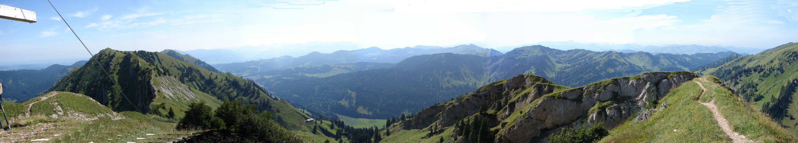 Panoramablick vom Gündleskopf