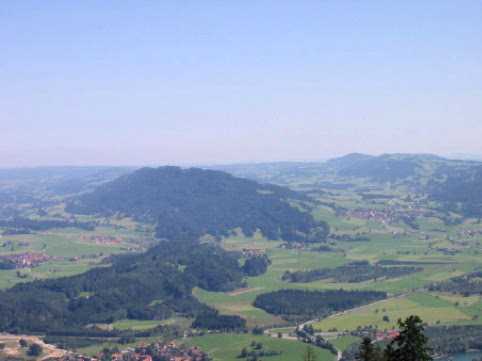 Rottachberg von oben