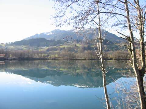 Blick über den Baggersee