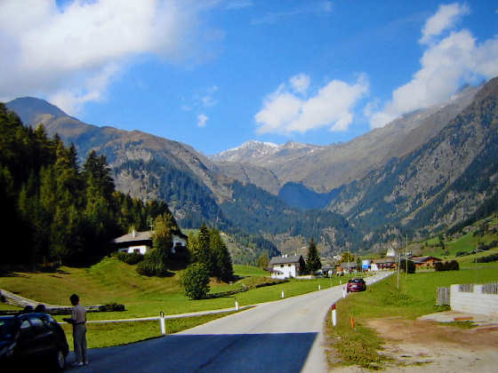 Blick Richtung Ridnaun
